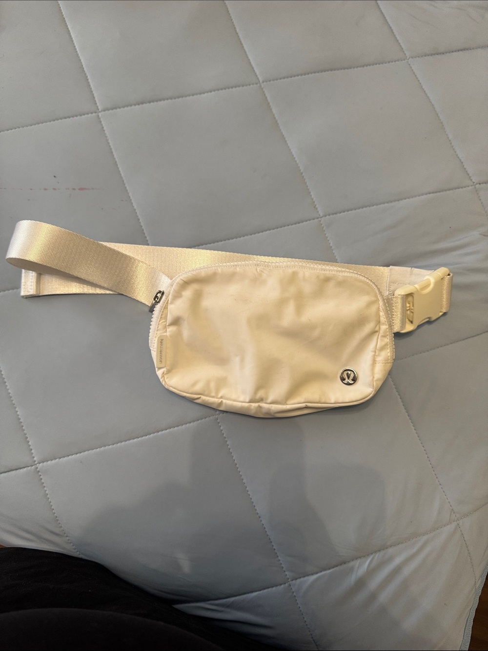 lululemon athletica Cream Belt Bag
